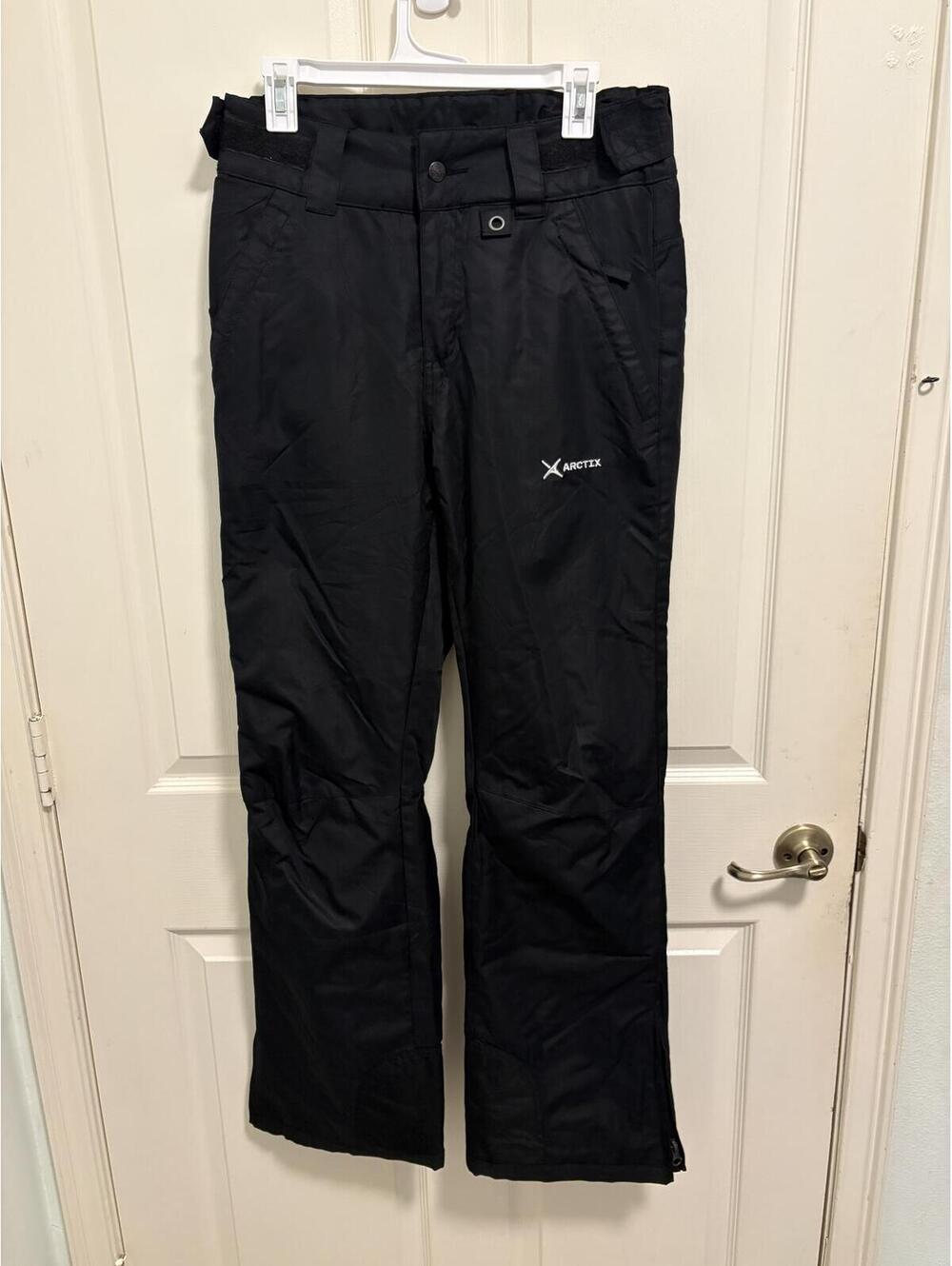 Arctix Women's Black Snow Ski Pants Size M/M 8K Waterproof